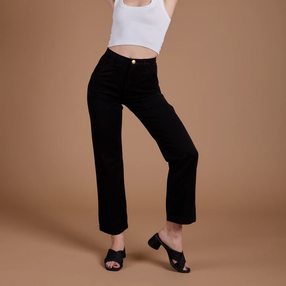 Big Bud Press Black Cargo Work Pants